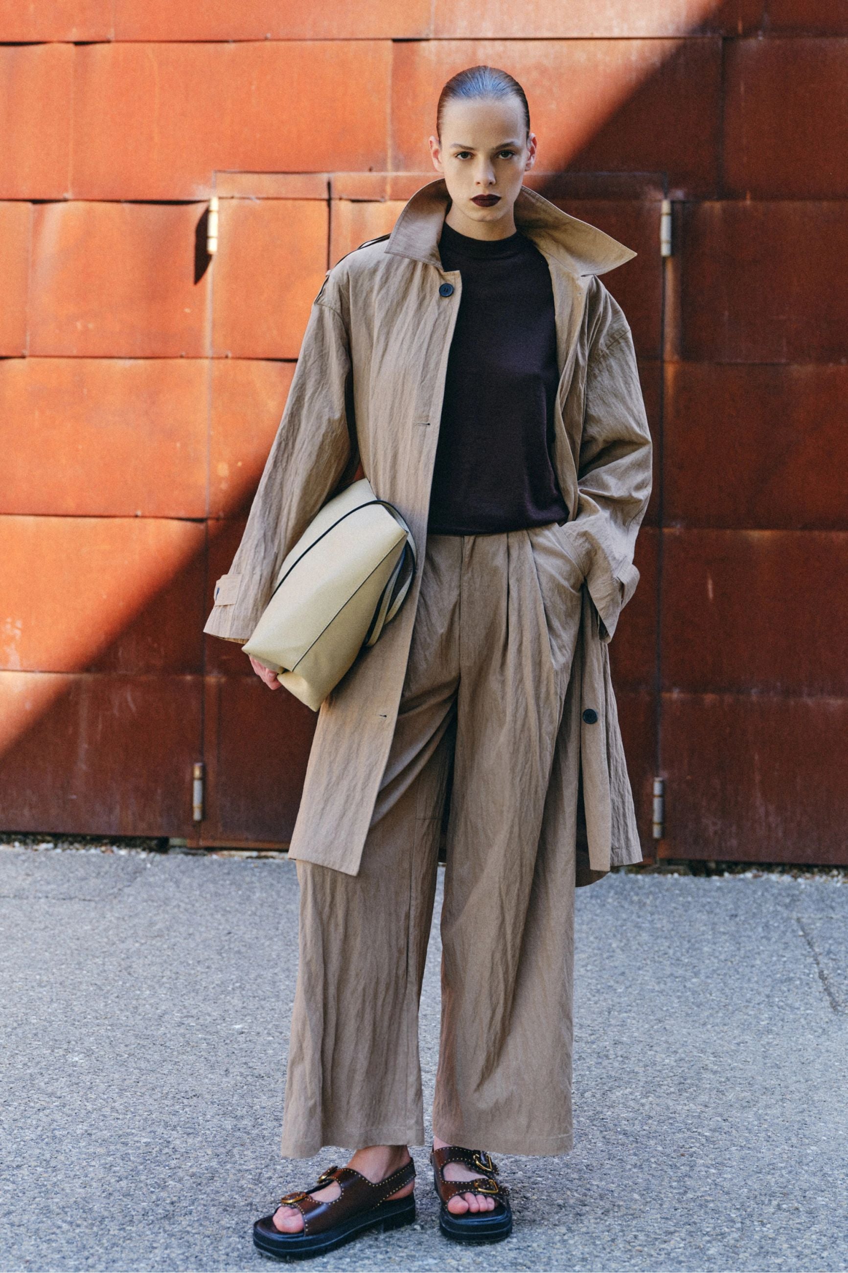 LUMINA PANTALONI A GAMBA DRITTA