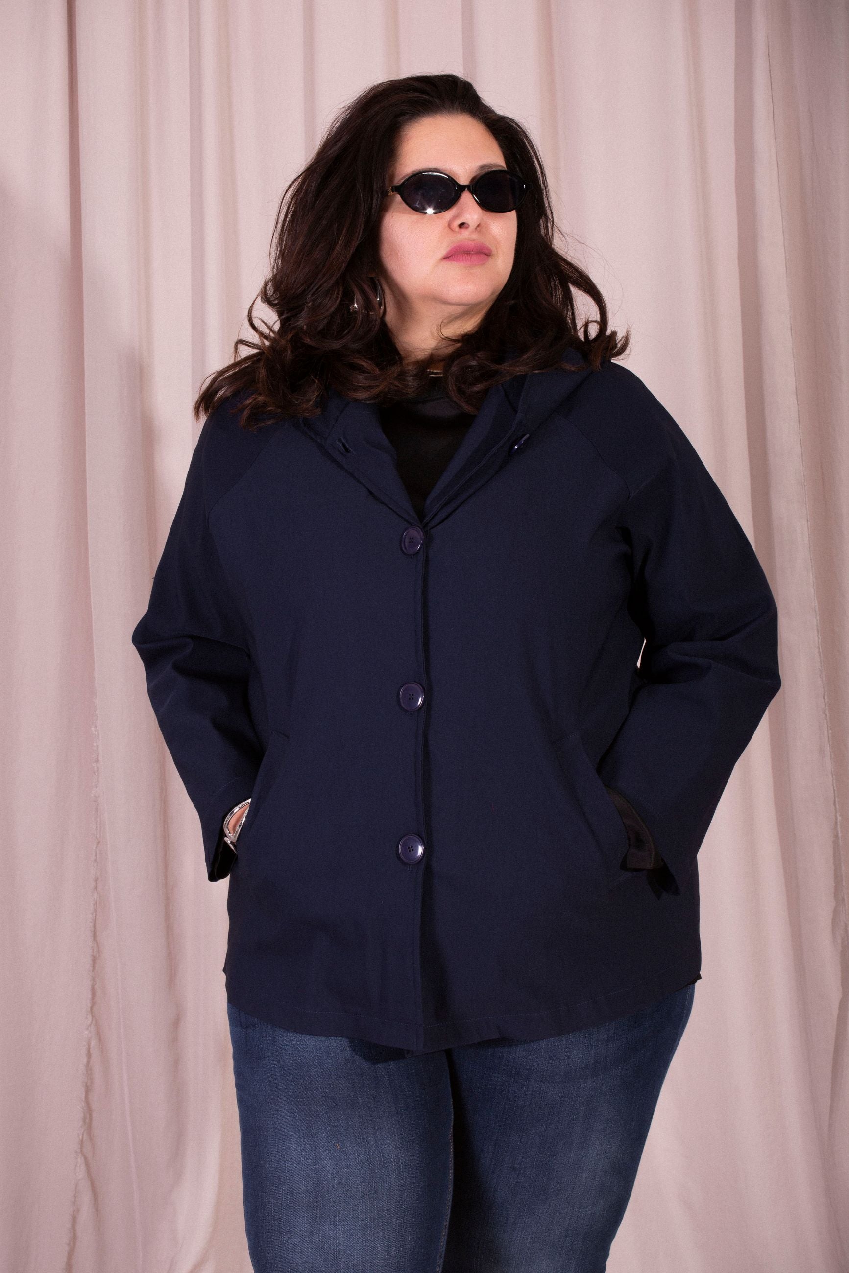 MORE BY SISTE'S GIACCA CON CAPPUCCIO