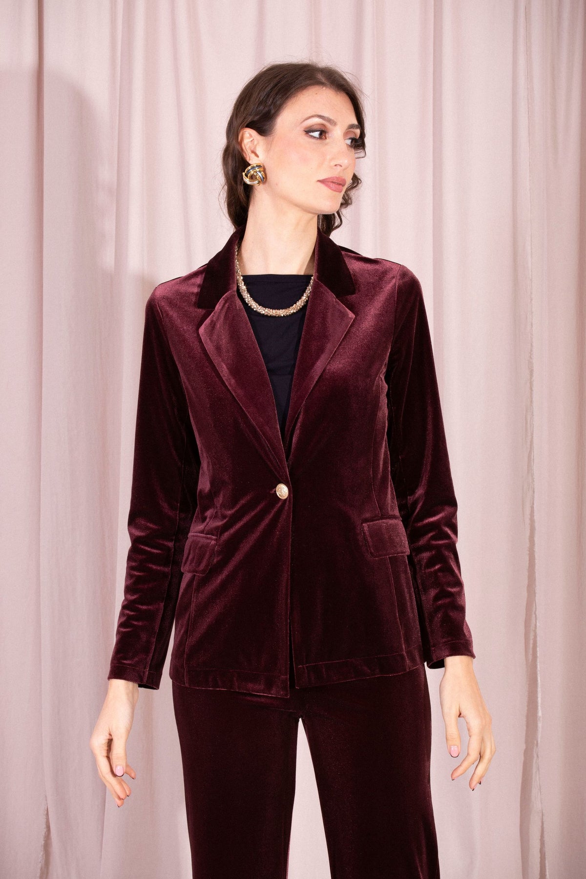 MAIDA MILA BLAZER VELLUTO