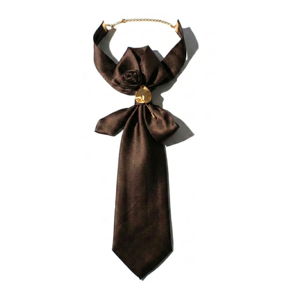 NYSIA CRAVATTA DANA GOLD