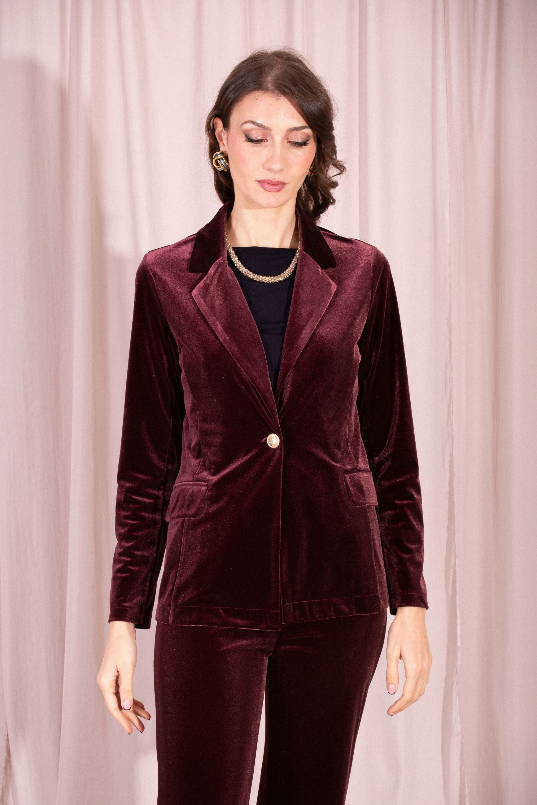MAIDA MILA BLAZER VELLUTO