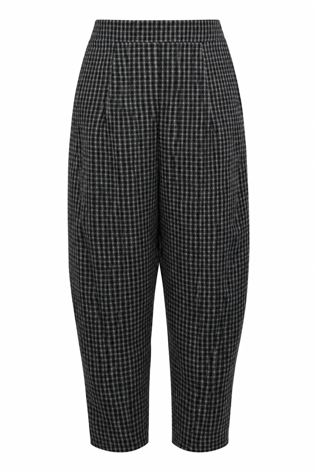 SOKO NI INAI – PANTALONE BALLOON A QUADRI