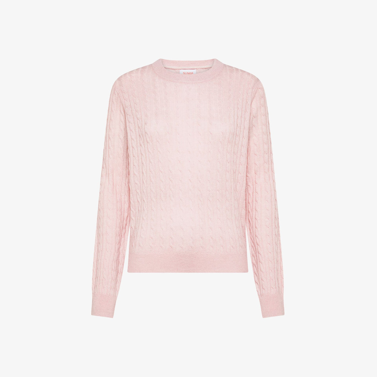 SUN68 – MAGLIA GIROCOLLO IN LANA E CASHMERE