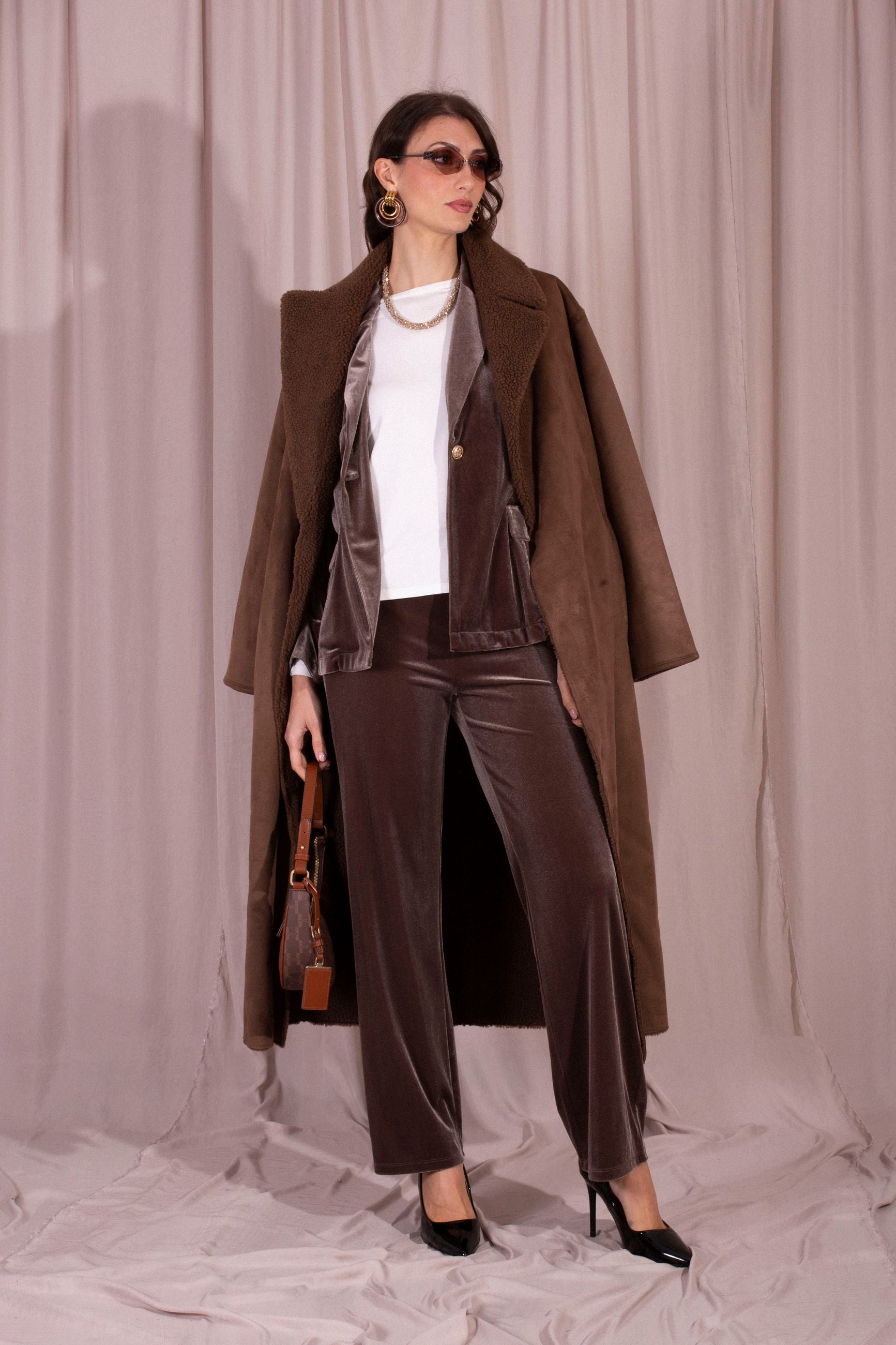 MAIDA MILA PANTALONE VELLUTO