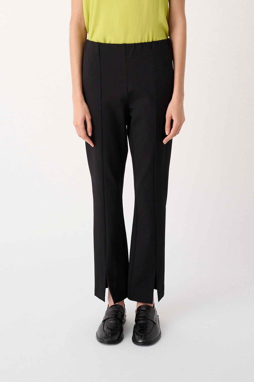 MEIMEIJ – PANTALONE SKINNY CON SPACCHI SUL DAVANTI