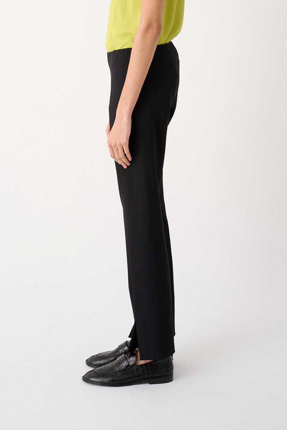 MEIMEIJ – PANTALONE SKINNY CON SPACCHI SUL DAVANTI