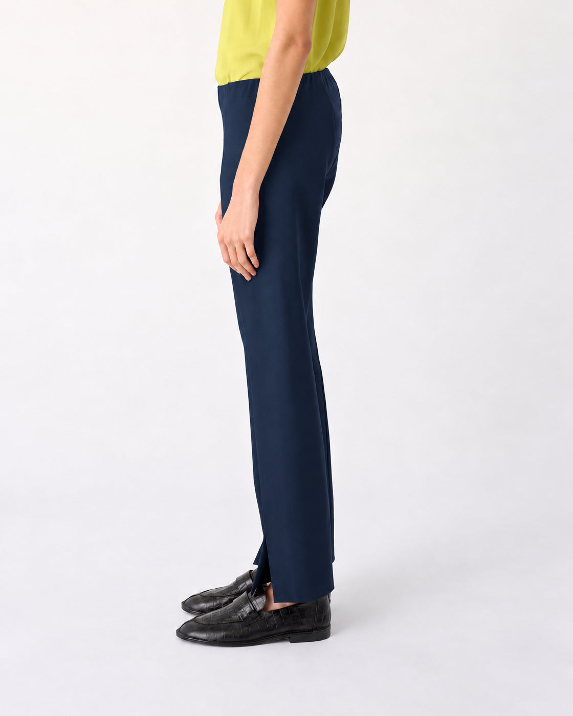MEIMEIJ – PANTALONE SKINNY CON SPACCHI SUL DAVANTI