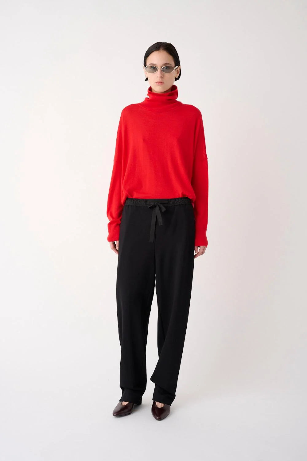 MEIMEIJ – PANTALONE CON COULISSE E VITA ELASTICATA