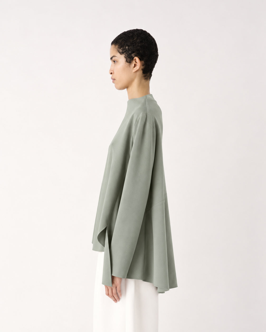 MEIMEIJ – BLUSA SVASATA IN TESSUTO SCUBA