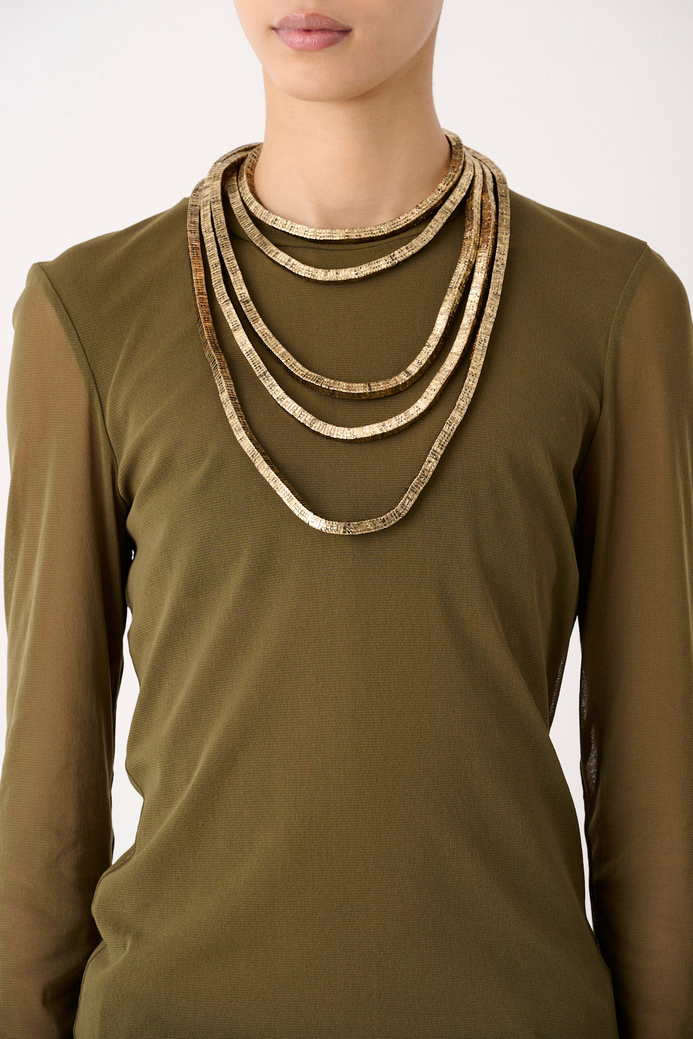 MEIMEIJ – COLLANA STRATIFICATA A CINQUE FILI