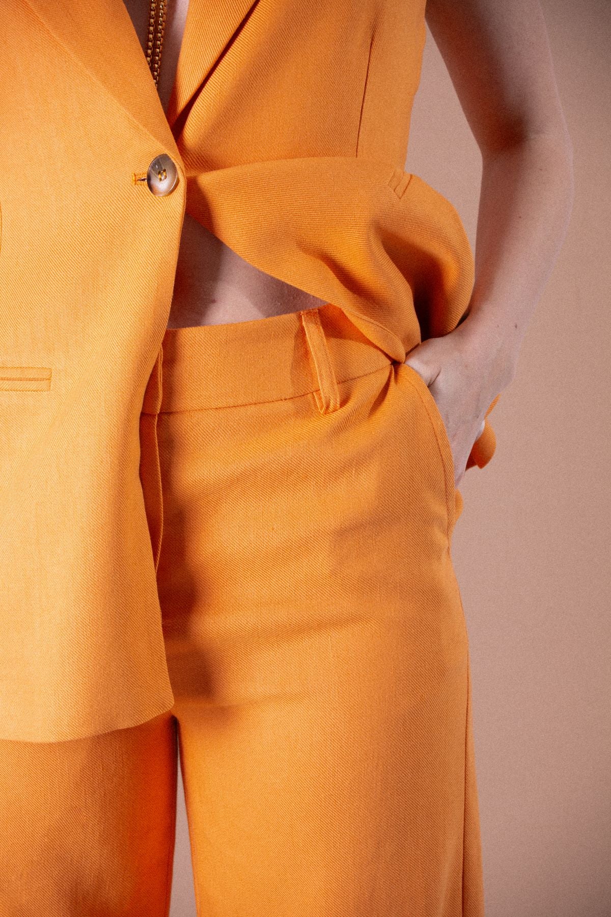 HANAMI D'OR PANTALONE CON TASCHE A TOPPA