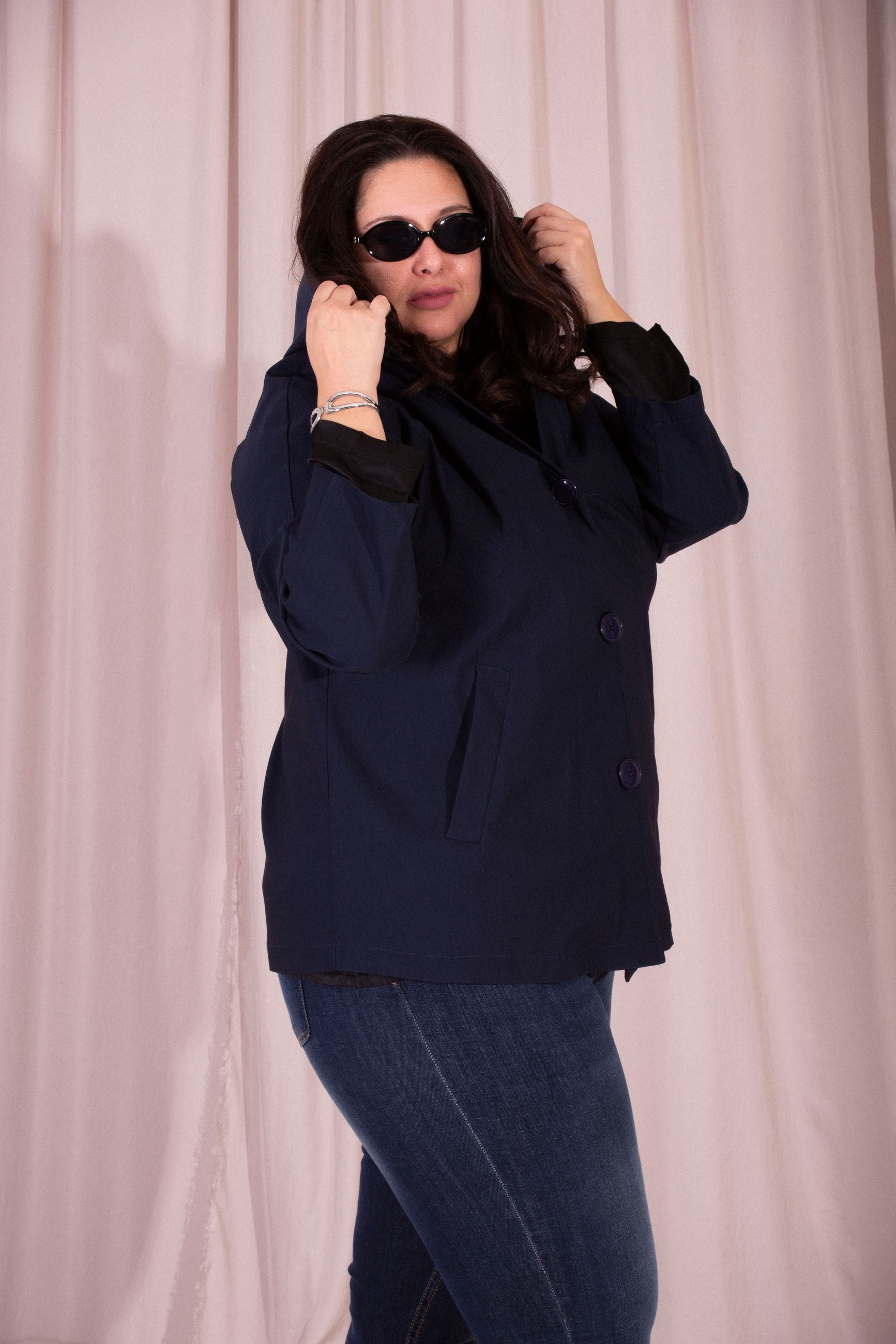 MORE BY SISTE'S GIACCA CON CAPPUCCIO