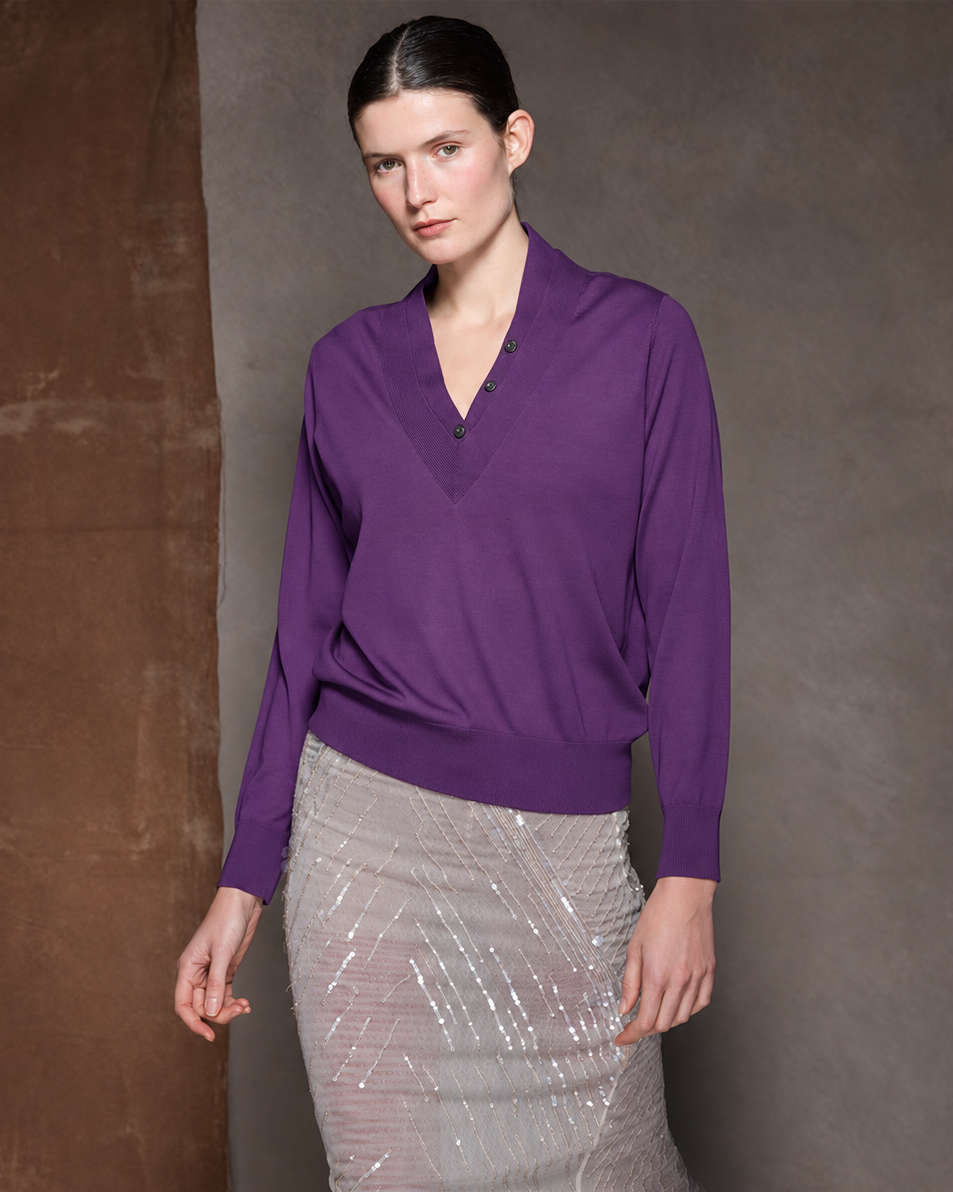 QUILISIA – MAGLIA VIOLET