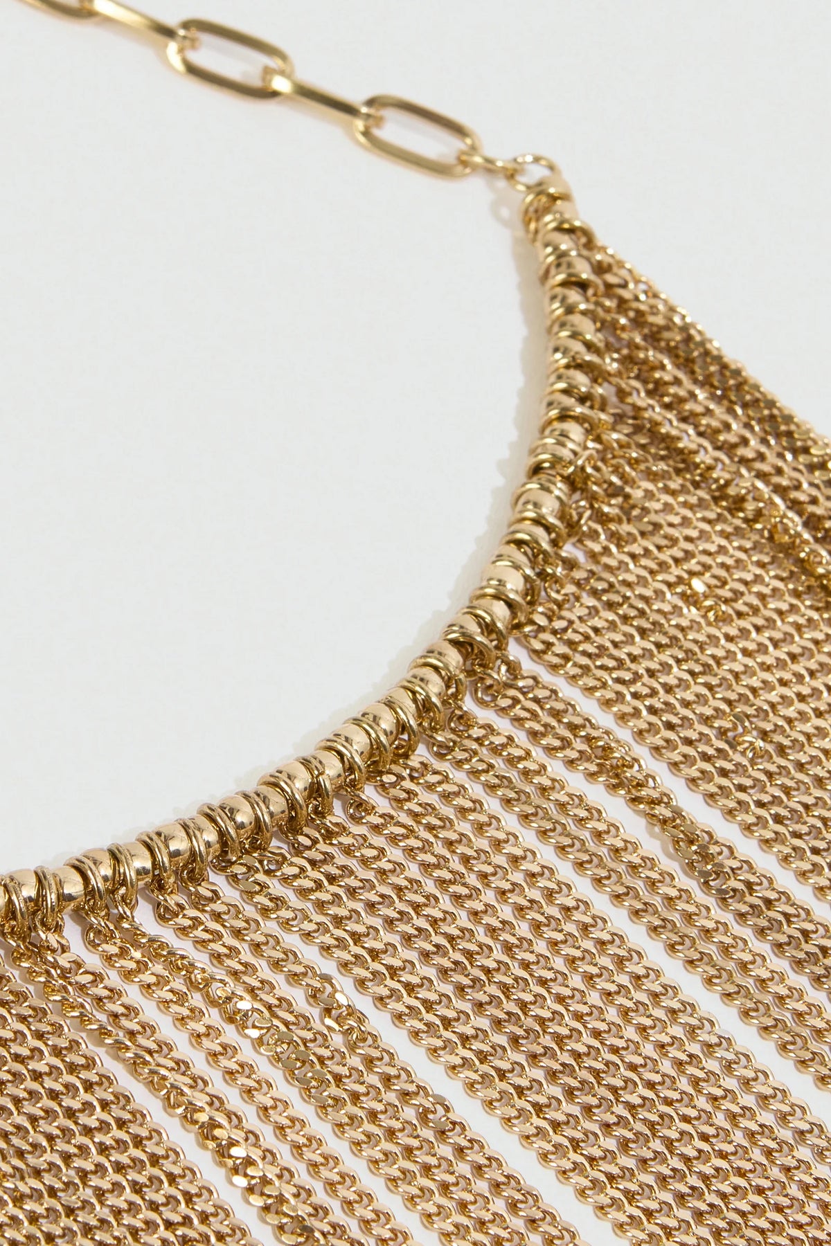 LIVIANA CONTI – COLLANA NASHIRA CON MAXI FRANGIA