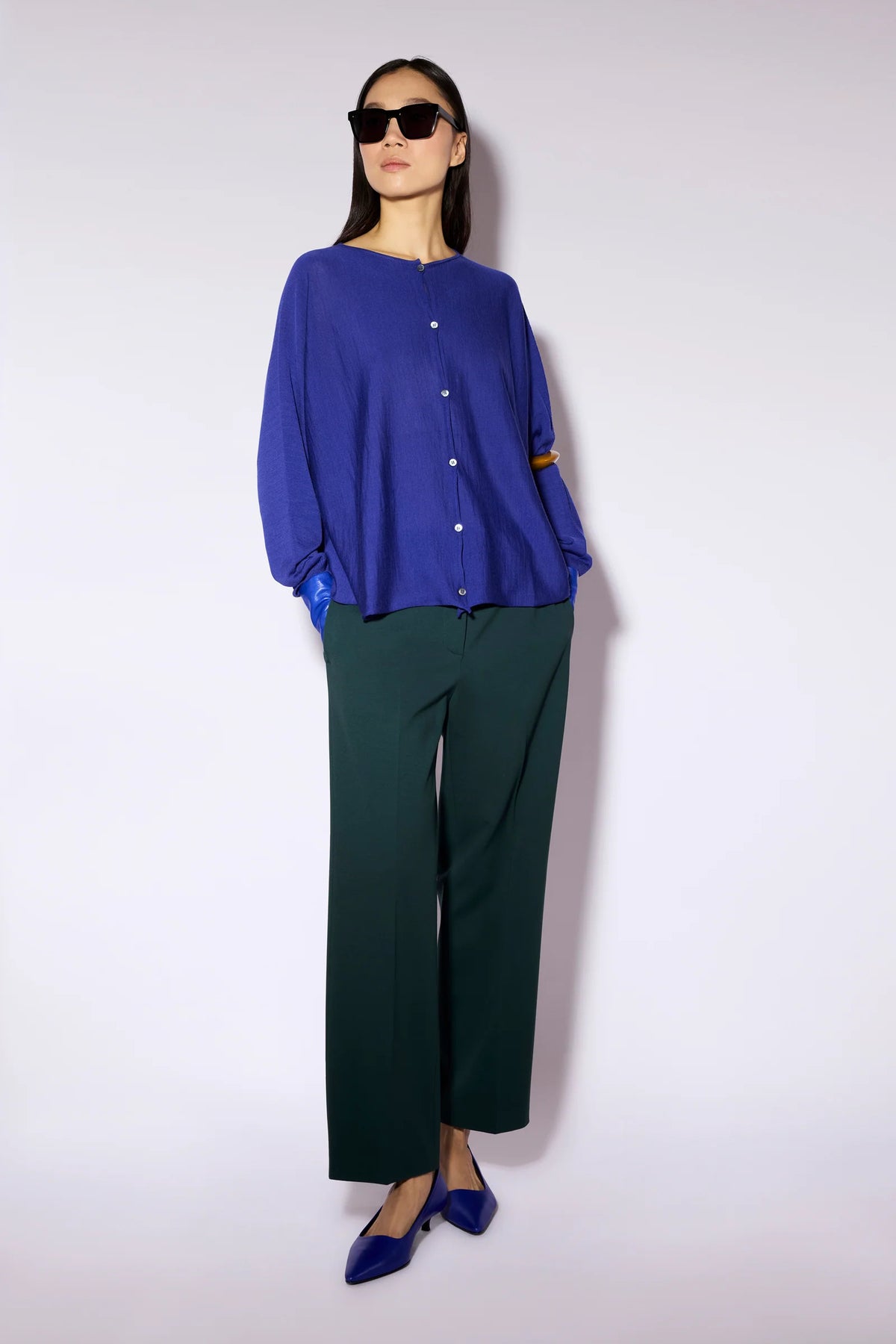 LIVIANA CONTI – CARDIGAN IN LANA MERINO