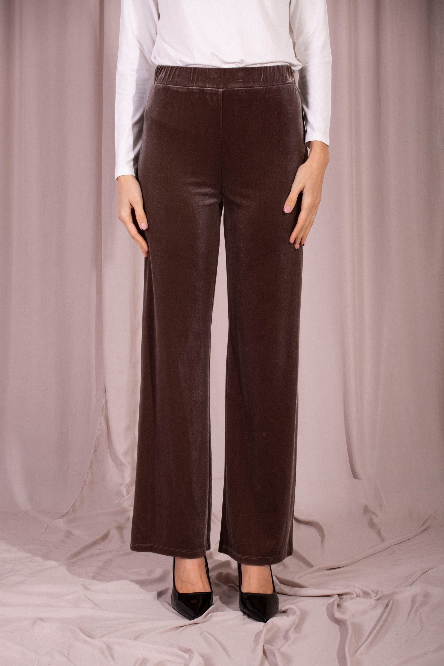 MAIDA MILA PANTALONE VELLUTO