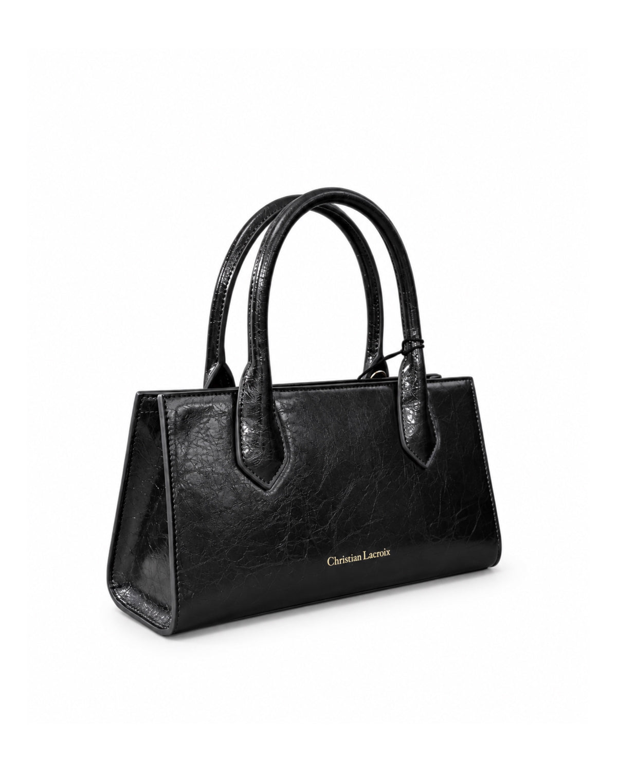 CHRISTIAN LACROIX – BORSA BRIGITTE IN PELLE EFFETTO INVECCHIATO