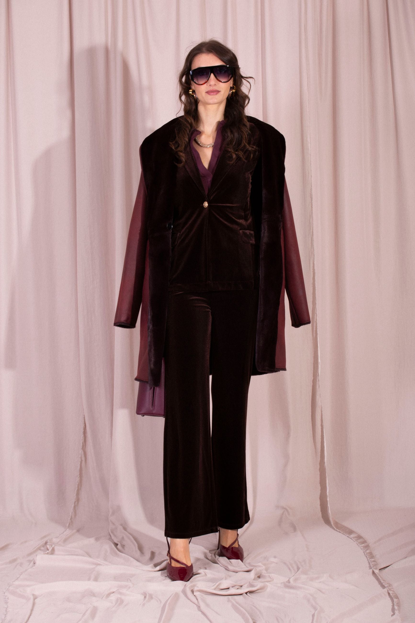 MAIDA MILA VELVET TROUSERS