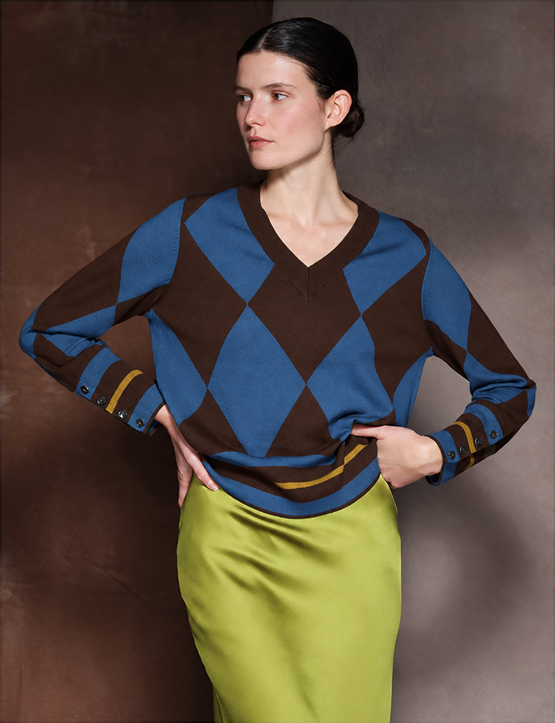 QUILISIA – MAGLIA BLU NAVY