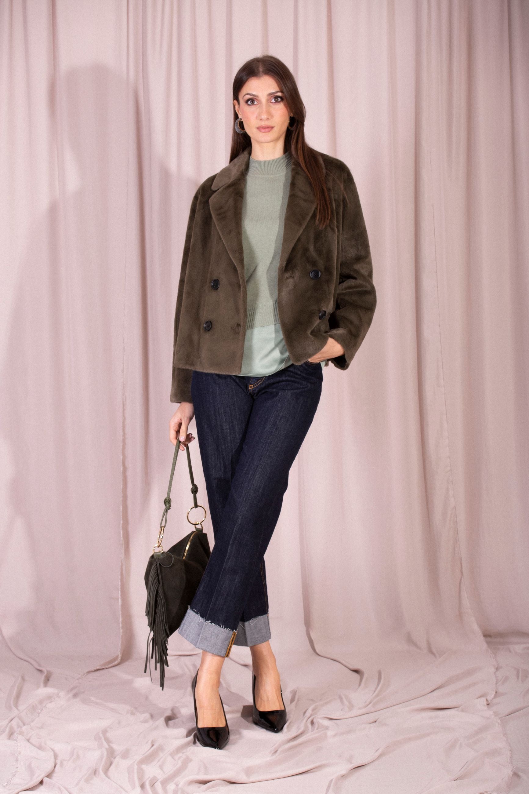 BETTA CORRADI CABAN DOPPIOPETTO