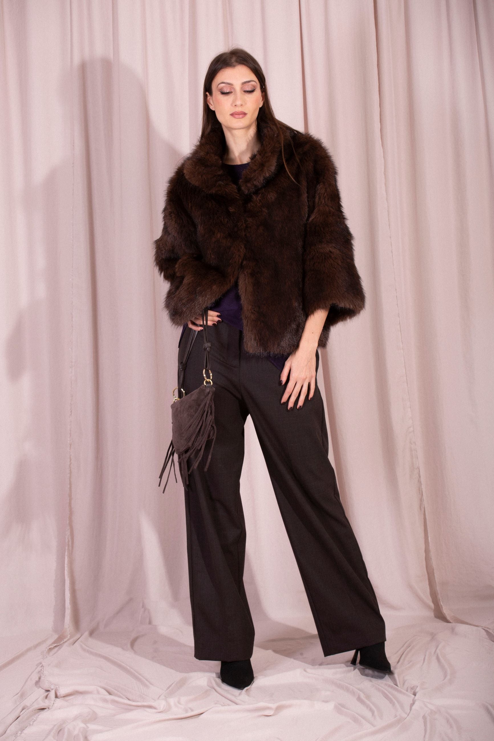 BETTA CORRADI GIACCHINO STAND COLLAR