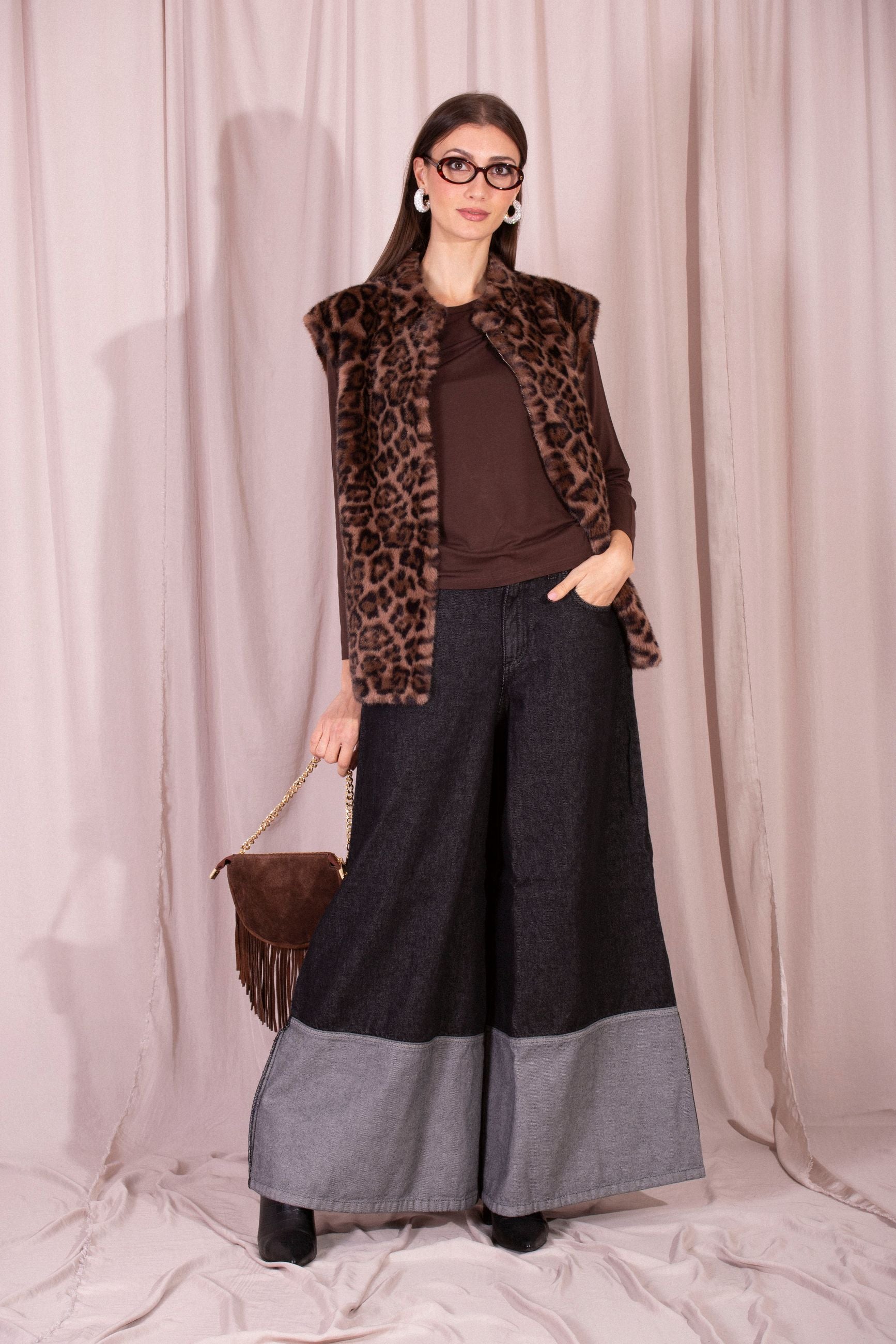 MAIDA MILA MAGLIA CON SPACCHI