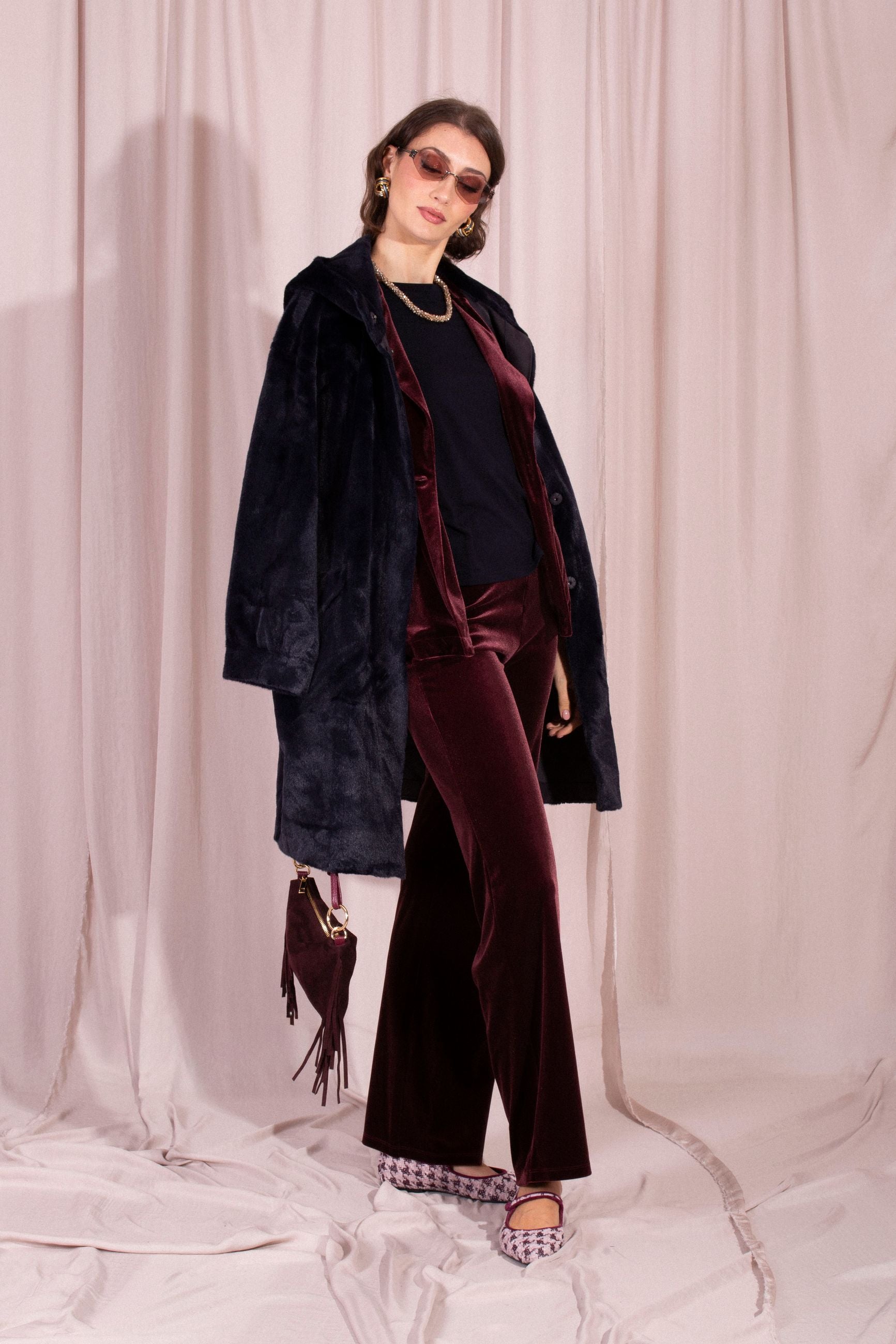 MAIDA MILA VELVET TROUSERS