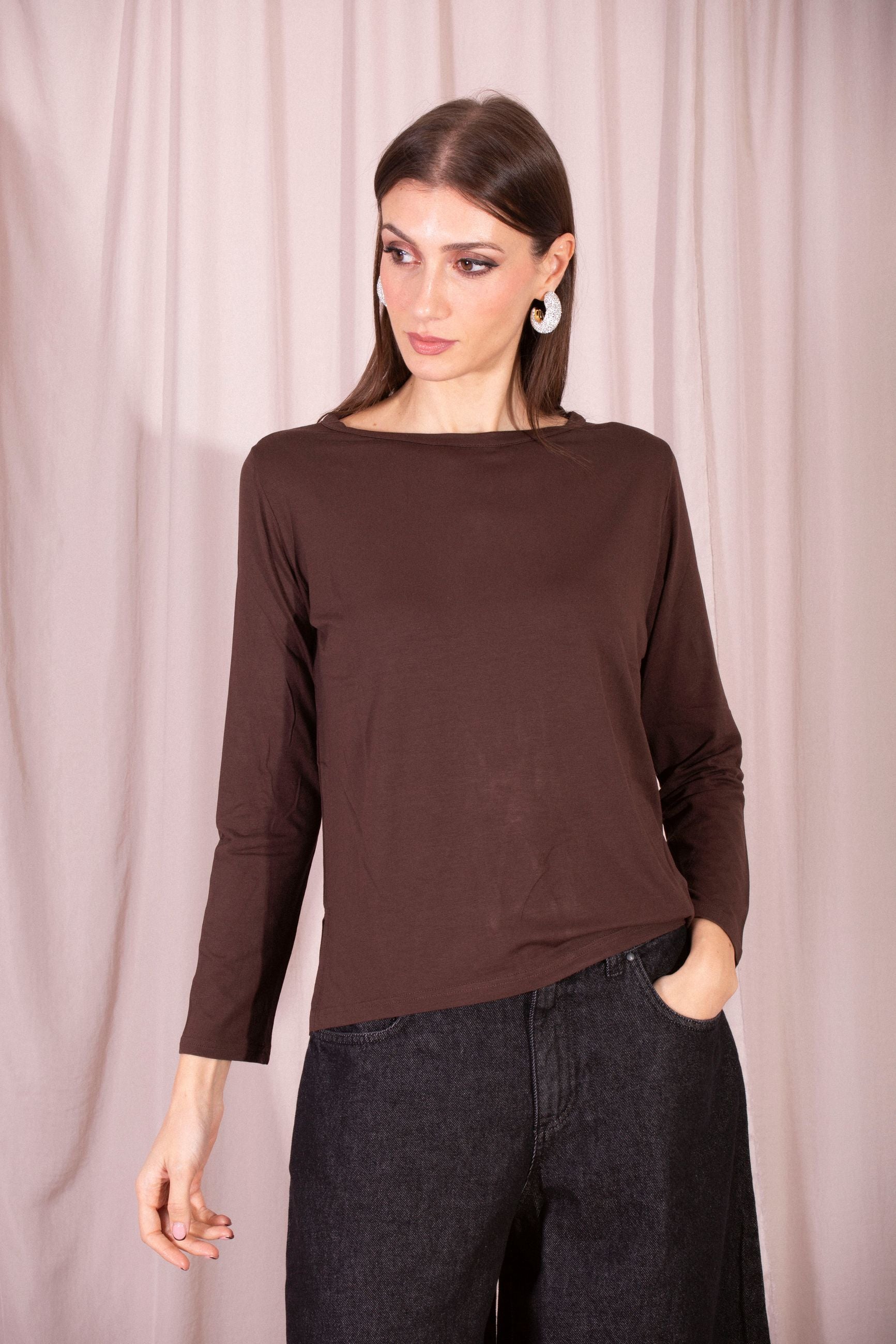 MAIDA MILA MAGLIA CON SPACCHI