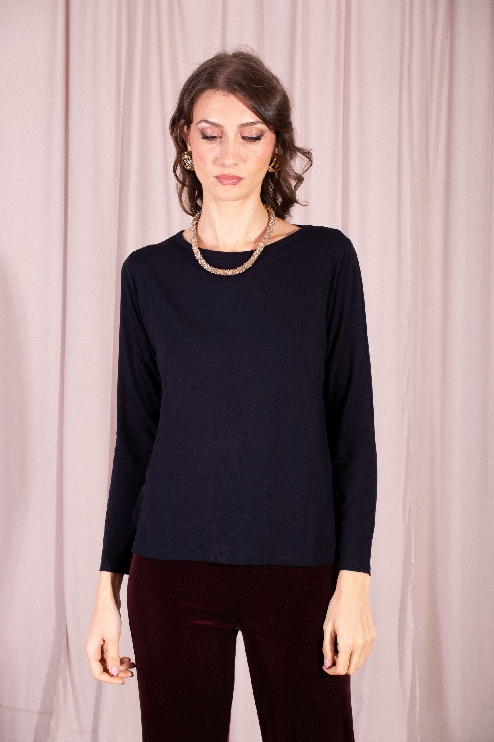 MAIDA MILA MAGLIA CON SPACCHI