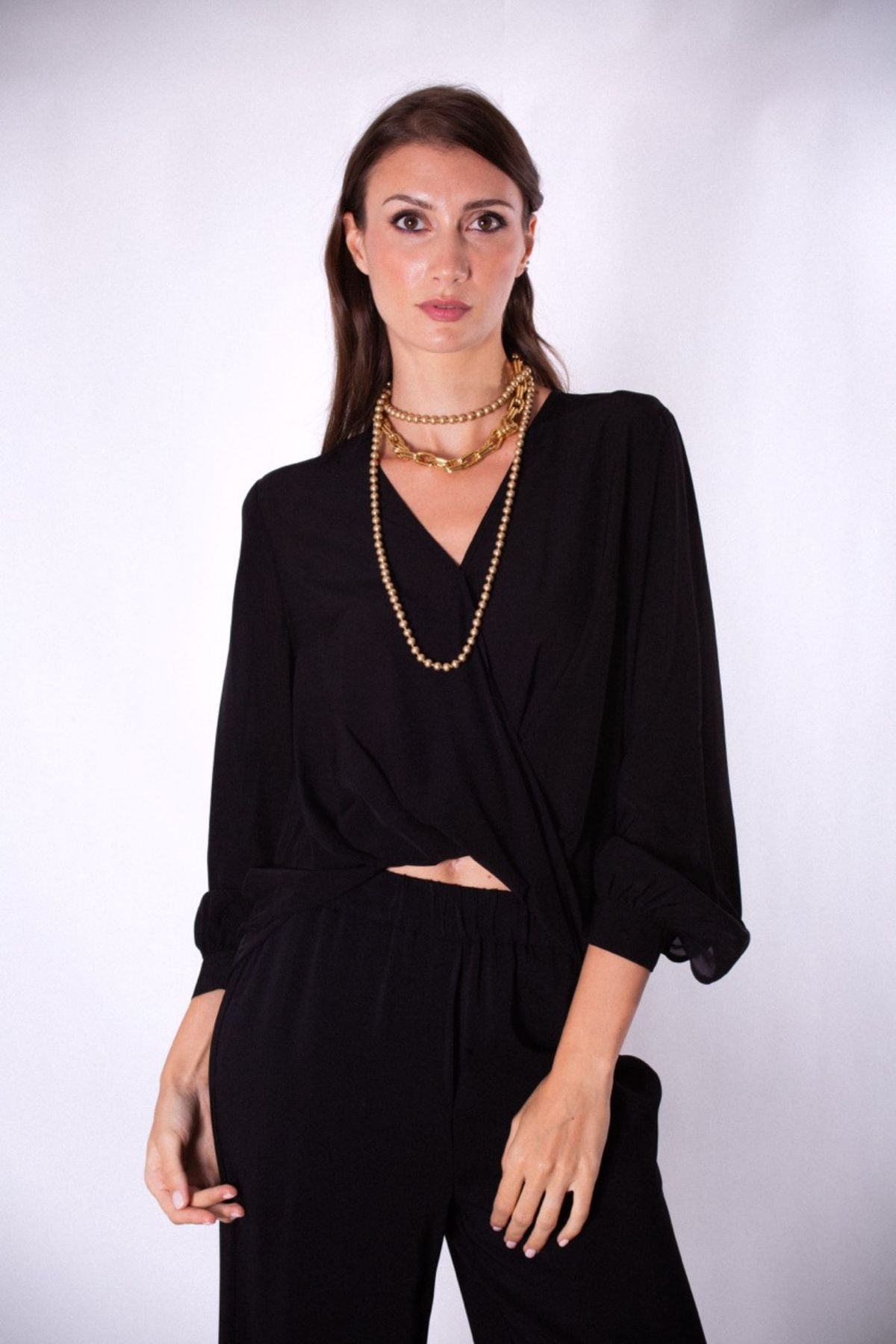 ANNA SERAVALLI BLUSA