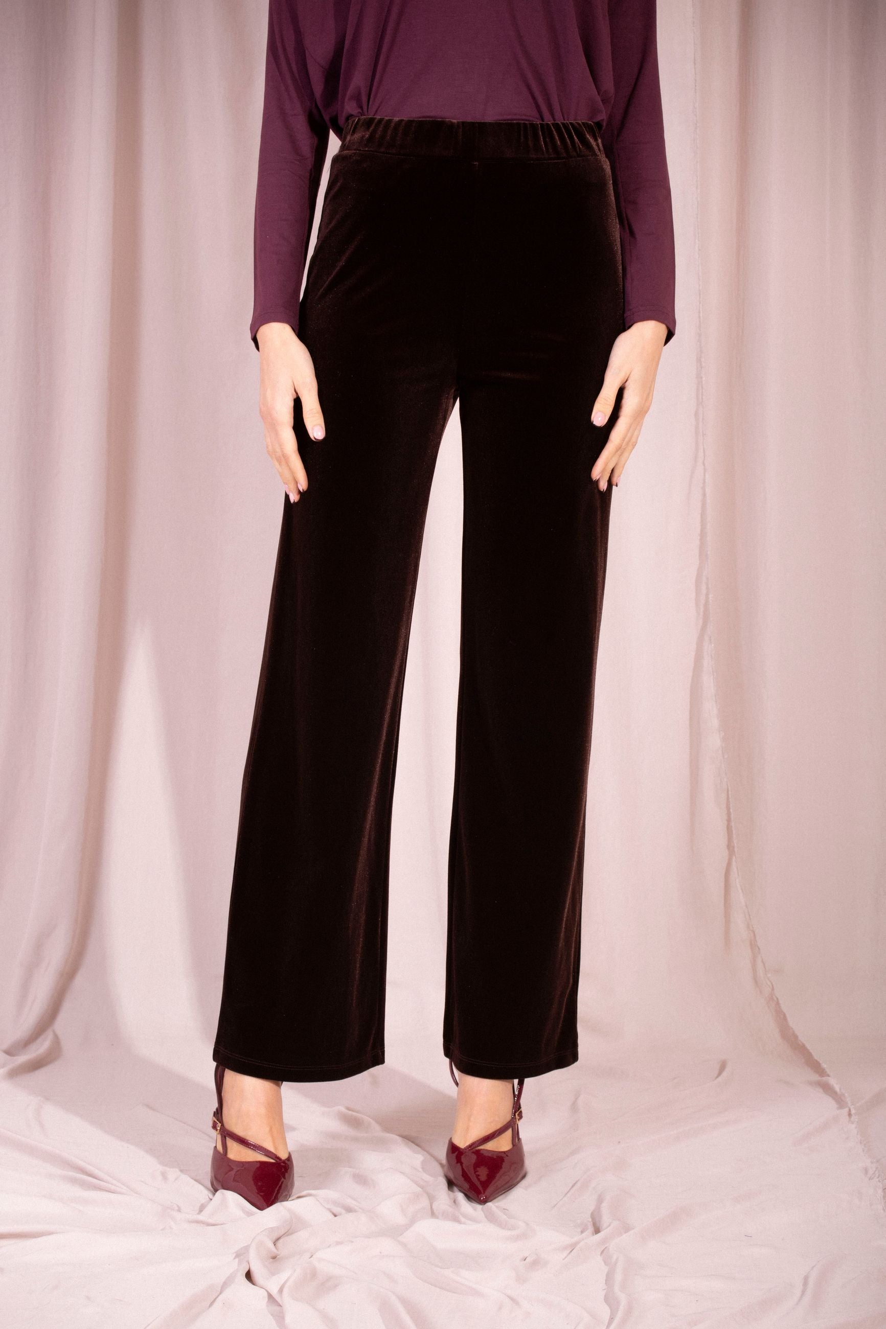 MAIDA MILA PANTALONE VELLUTO