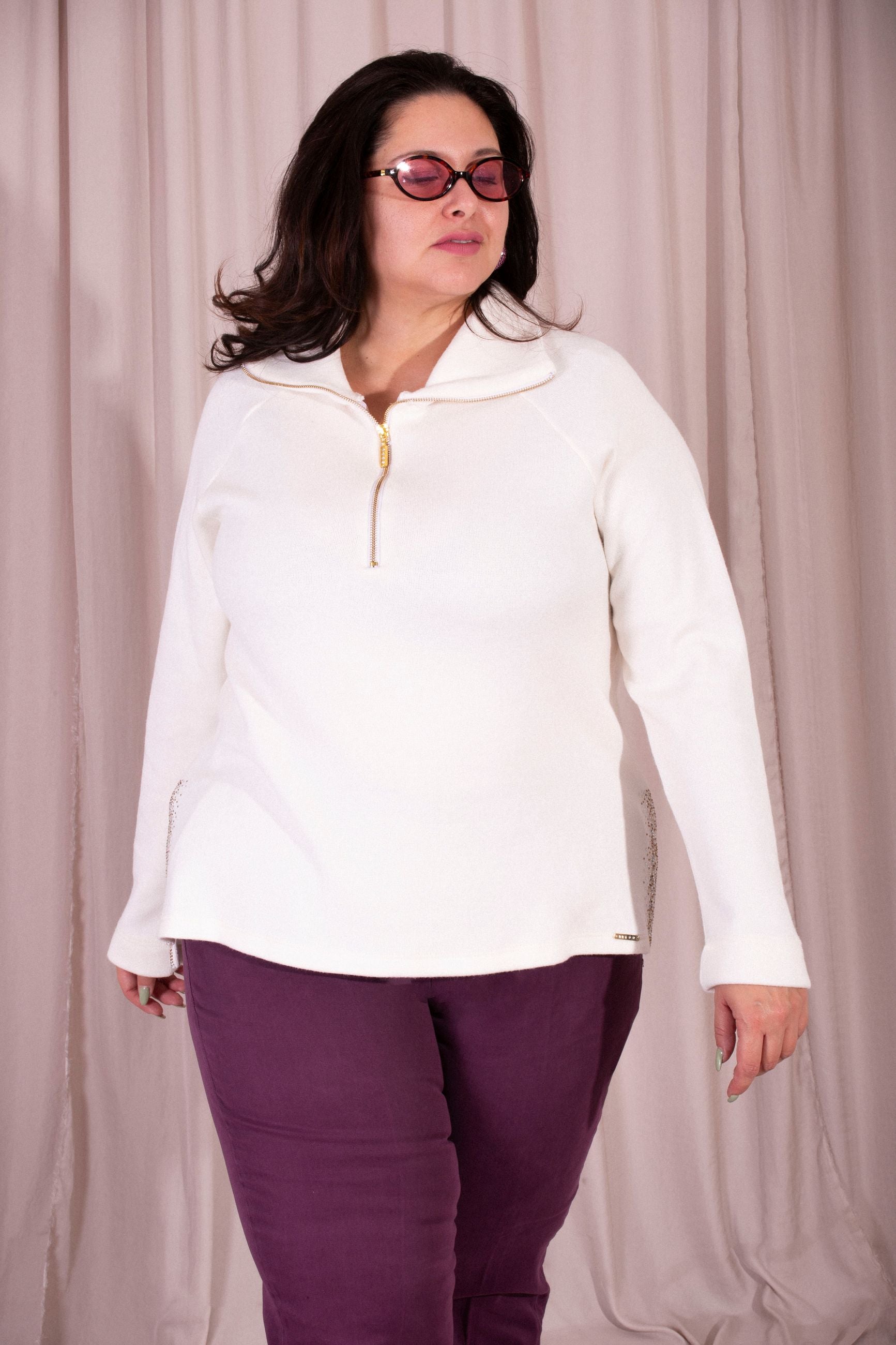 MORE BY SISTE'S MAGLIA CON STRASS