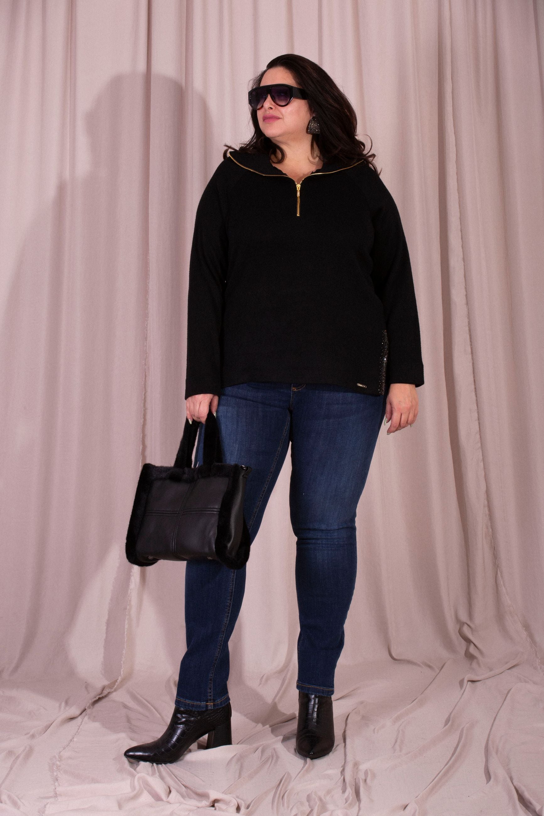 MORE BY SISTE'S MAGLIA CON STRASS