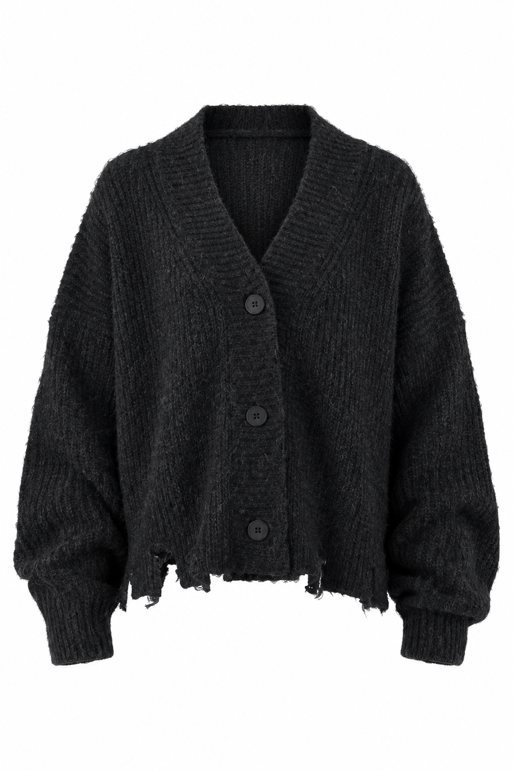 SOKO NI INAI – CARDIGAN IN MAGLIA DISTRESSED