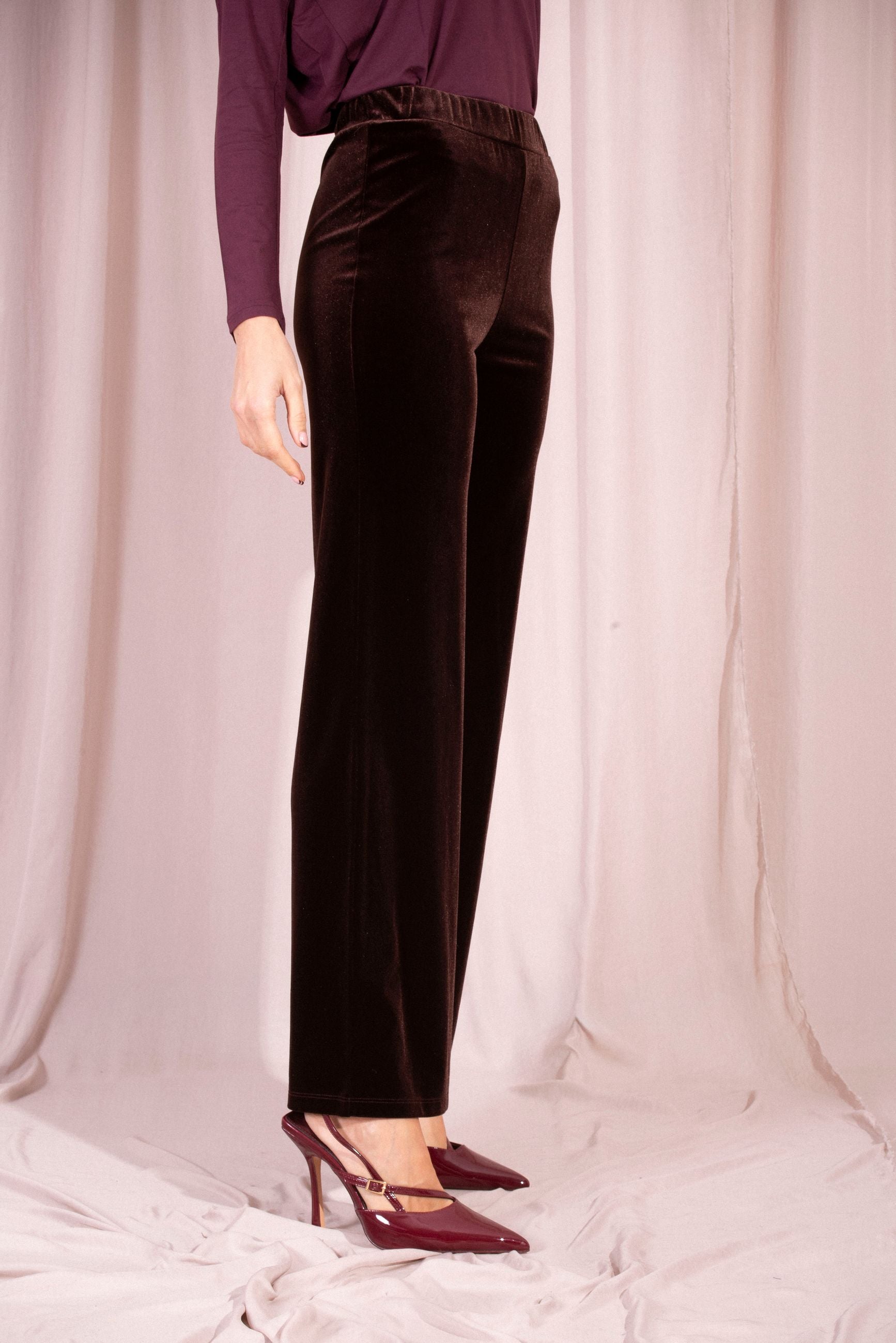 MAIDA MILA PANTALONE VELLUTO