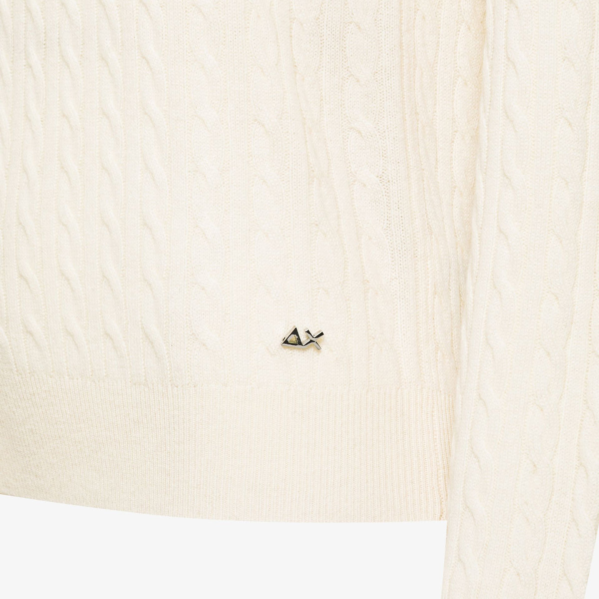 SUN68 – MAGLIA GIROCOLLO IN LANA E CASHMERE