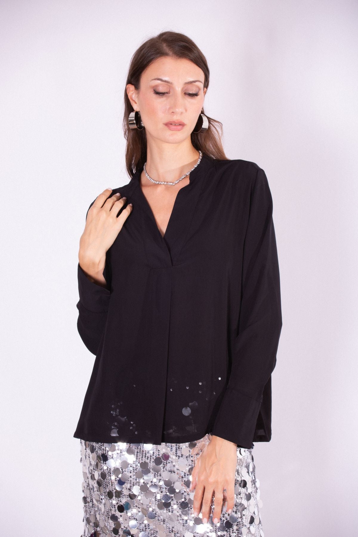 ANNA SERAVALLI BLUSA