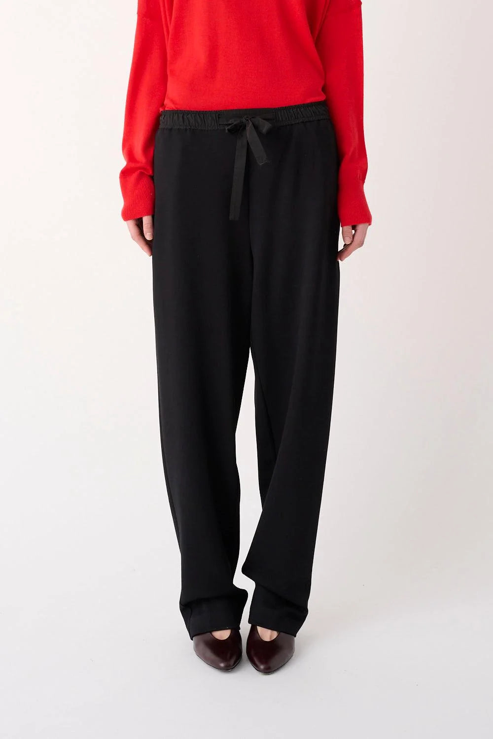 MEIMEIJ – PANTALONE CON COULISSE E VITA ELASTICATA