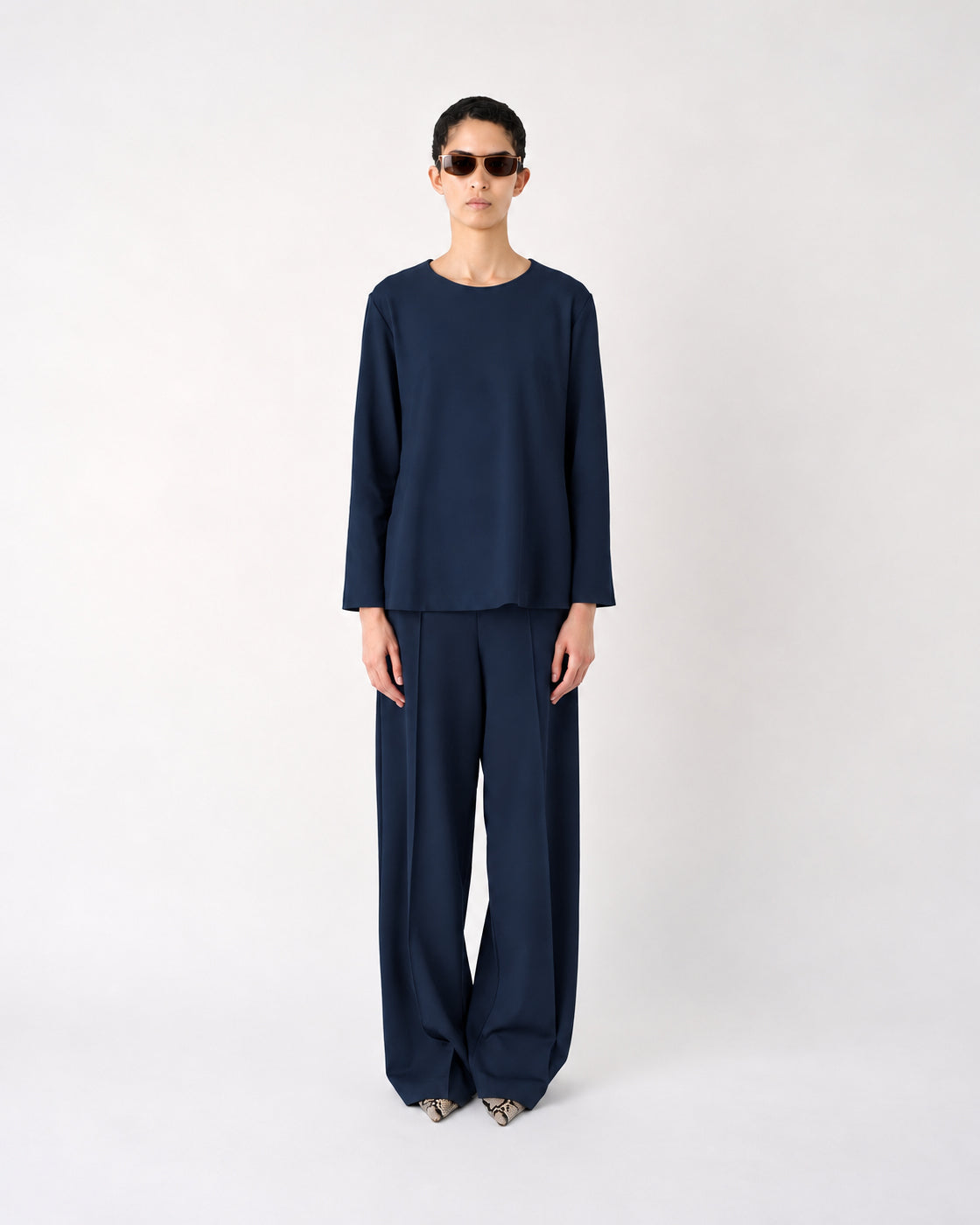 MEIMEIJ – PANTALONE DRITTO CON NERVATURE