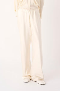 MEIMEIJ – PANTALONE IN RASO STRETCH A GAMBA DRITTA