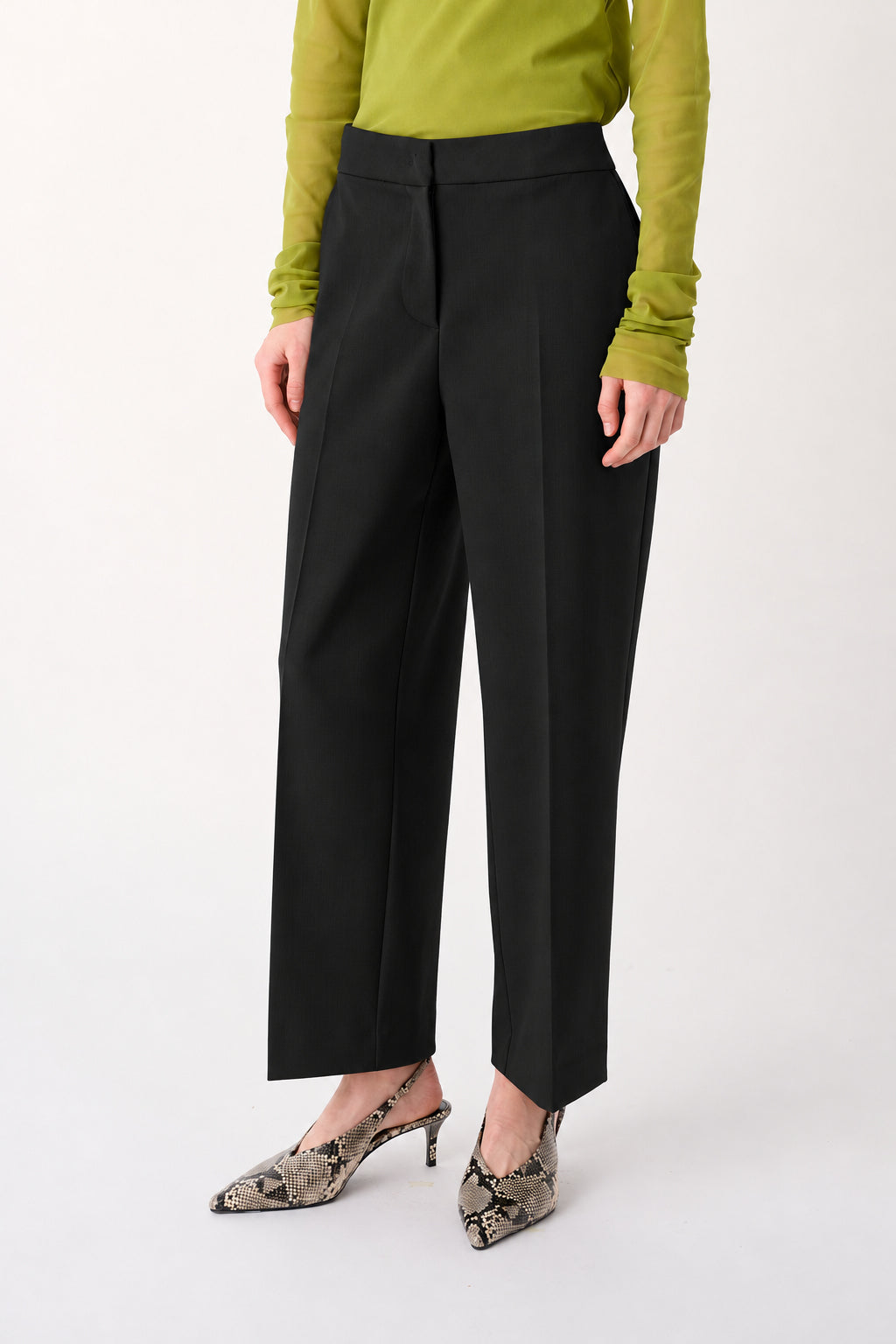 MEIMEIJ – PANTALONE SARTORIALE A GAMBA DRITTA