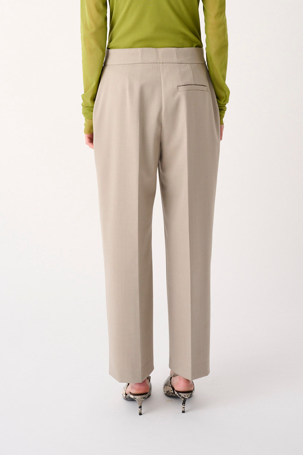 MEIMEIJ – PANTALONE SARTORIALE A GAMBA DRITTA