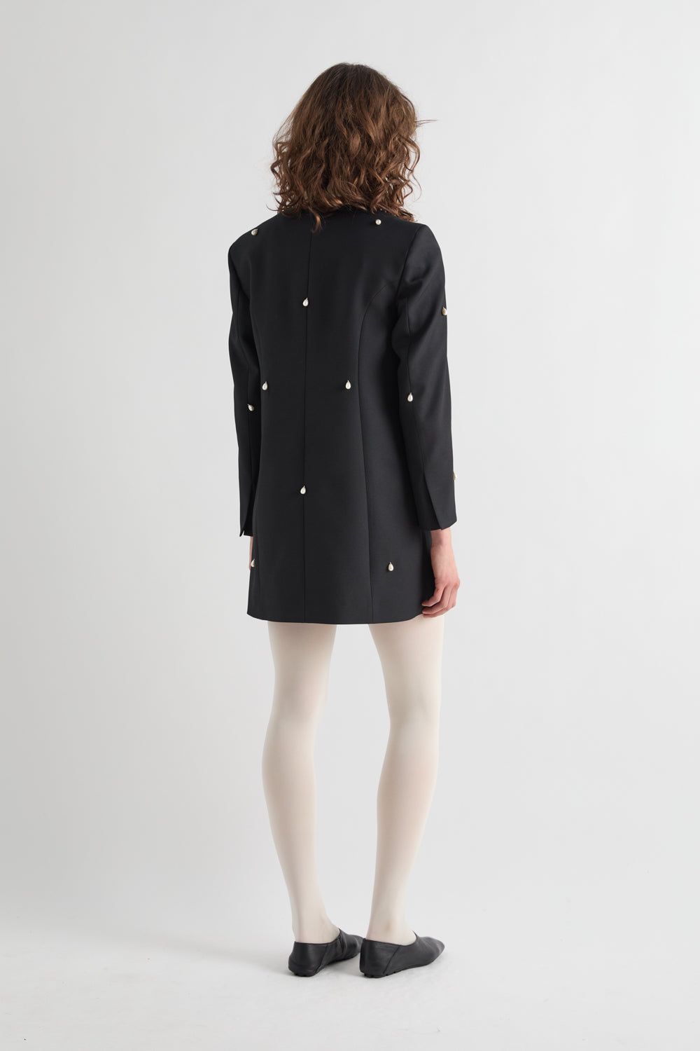 MEIMEIJ – ABITO BLAZER CON APPLICAZIONI GIOIELLO