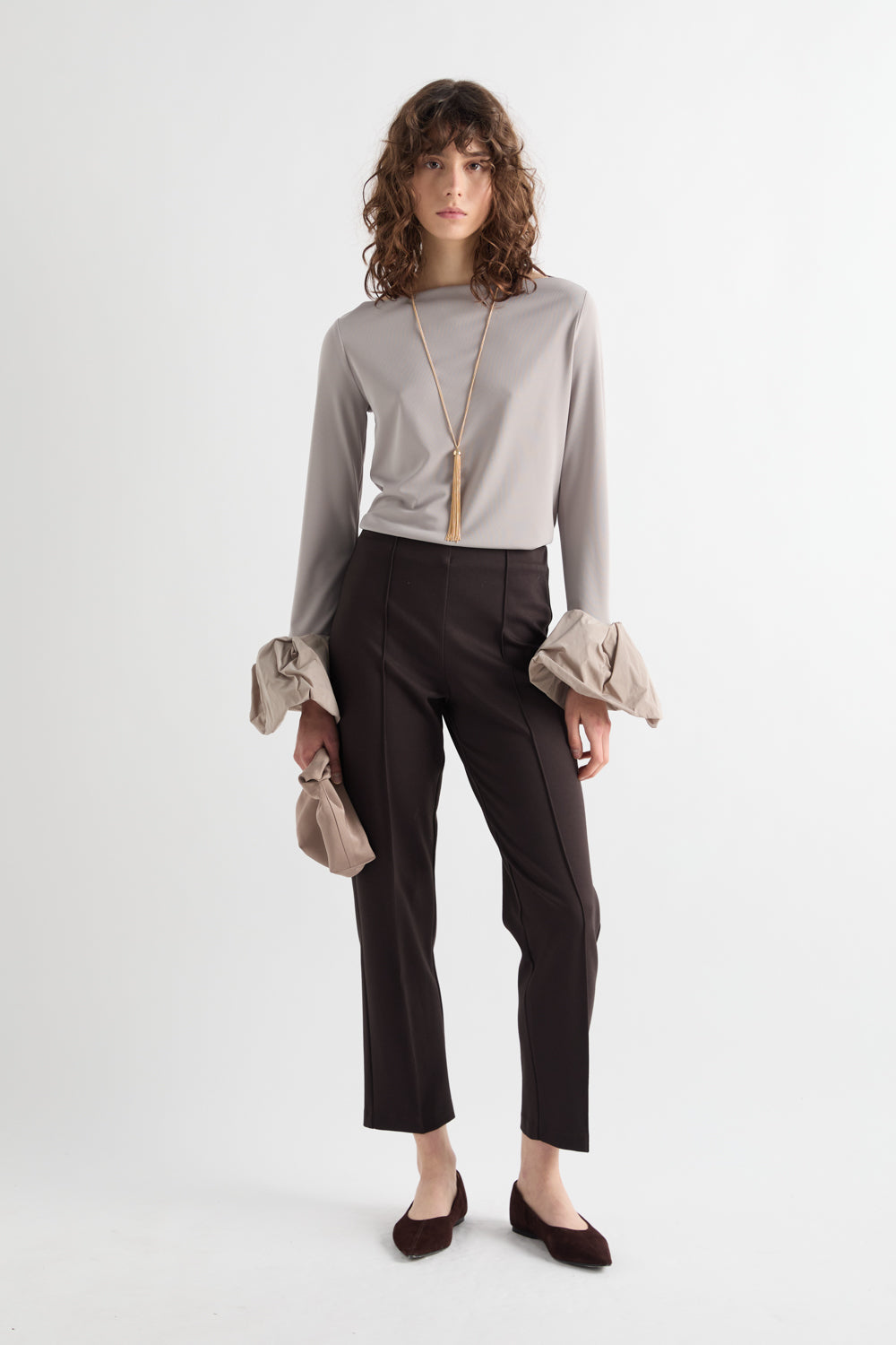 MEIMEIJ – PANTALONE IN VISCOSA