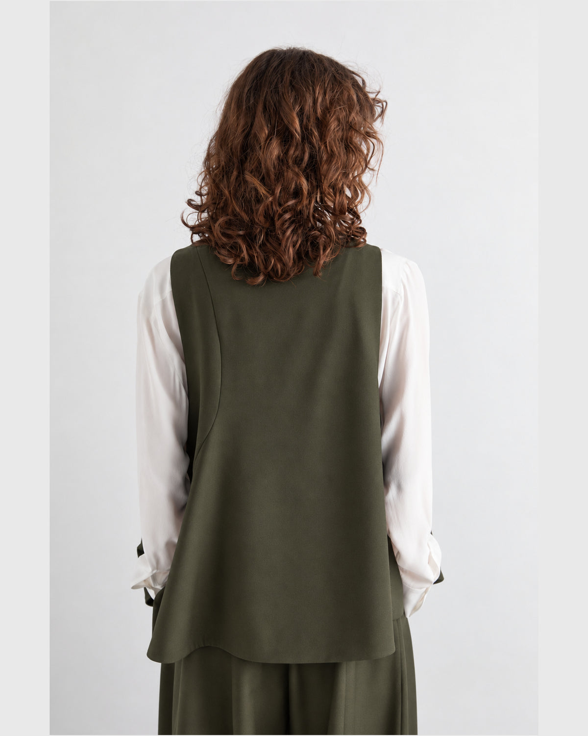MEIMEIJ – GILET SARTORIALE ASIMMETRICO