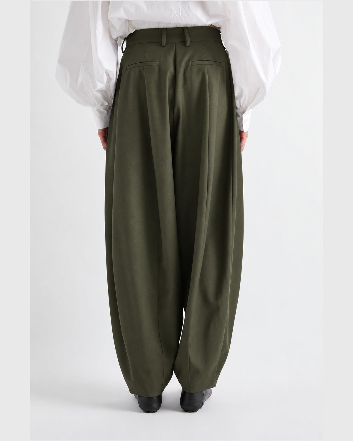 MEIMEIJ – PANTALONE SARTORIALE A GAMBA AMPIA