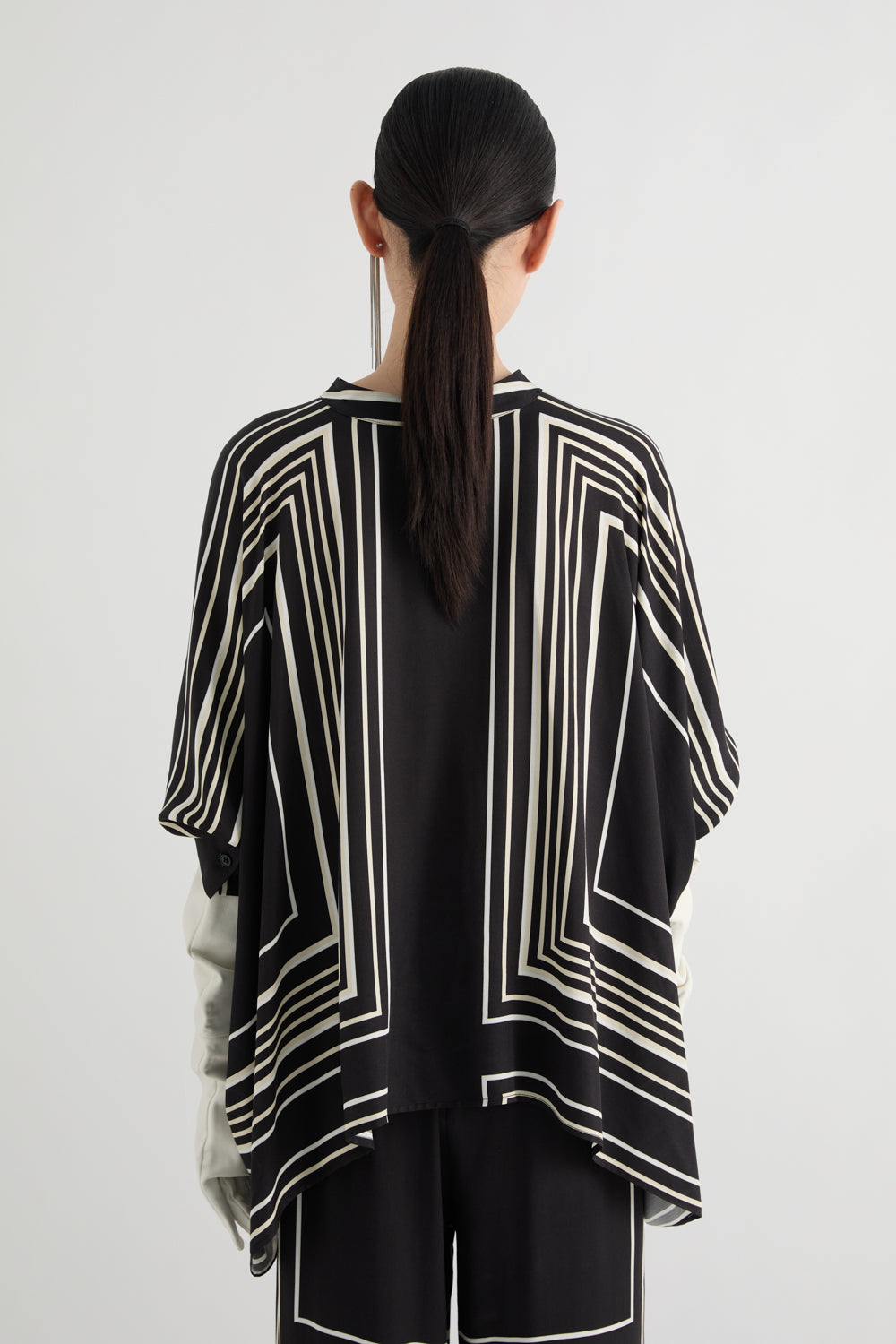MEIMEIJ – CAMICIA CON STAMPA GEOMETRICA