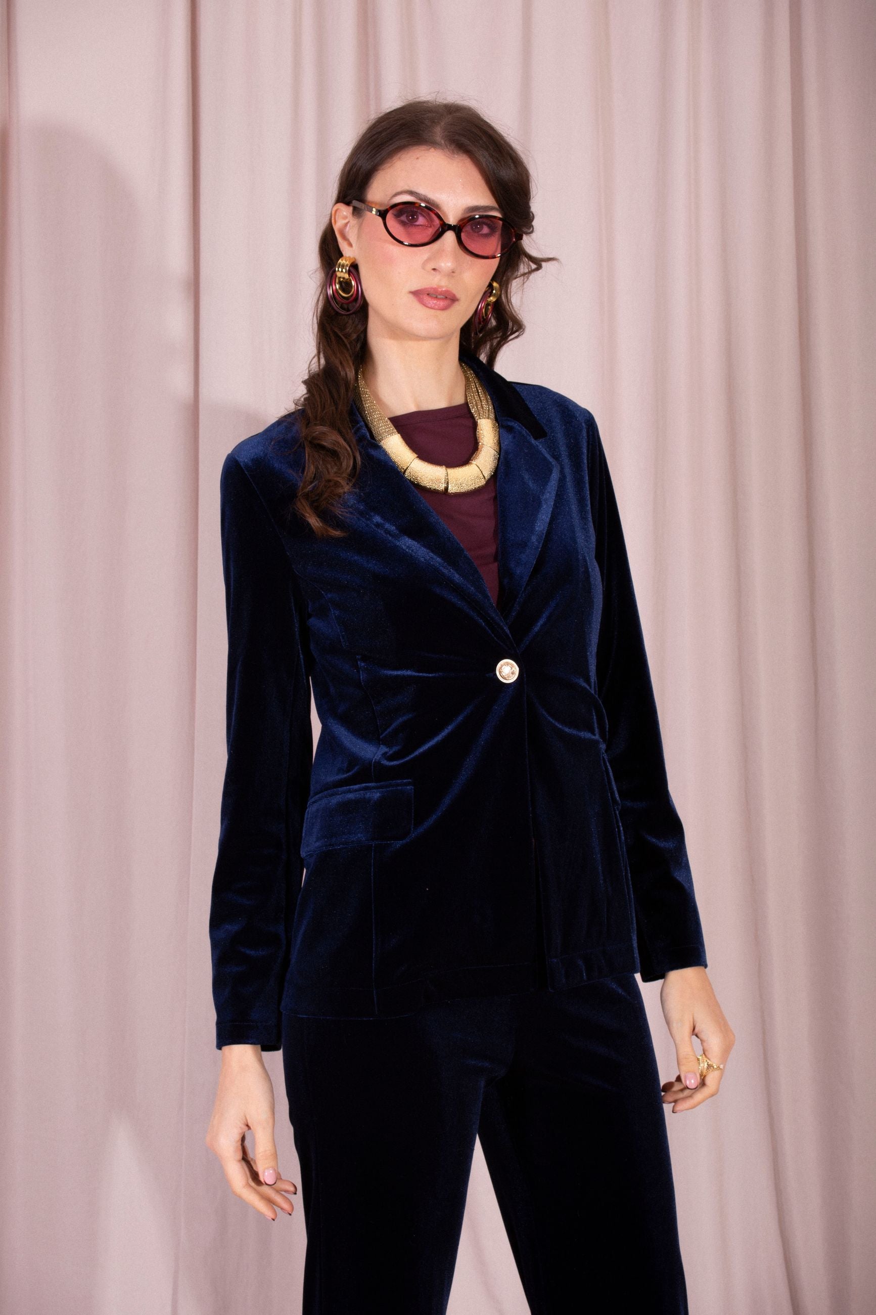 MAIDA MILA BLAZER VELLUTO