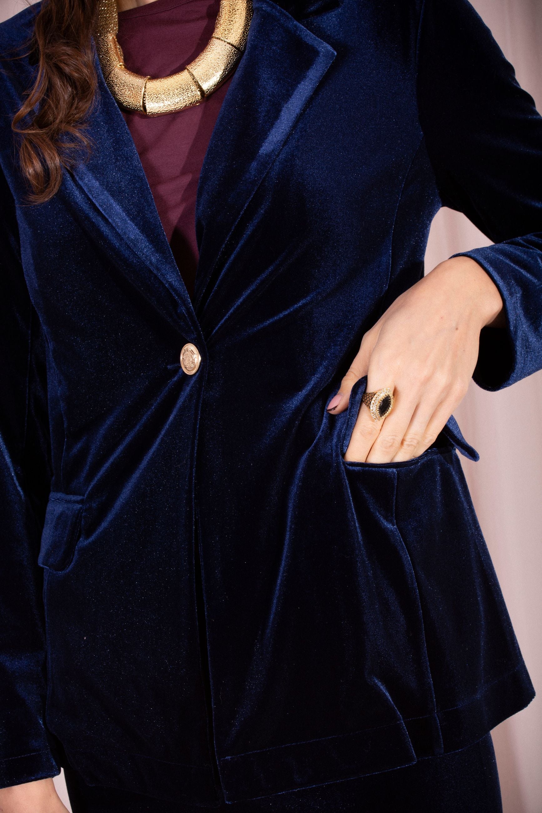 MAIDA MILA BLAZER VELLUTO