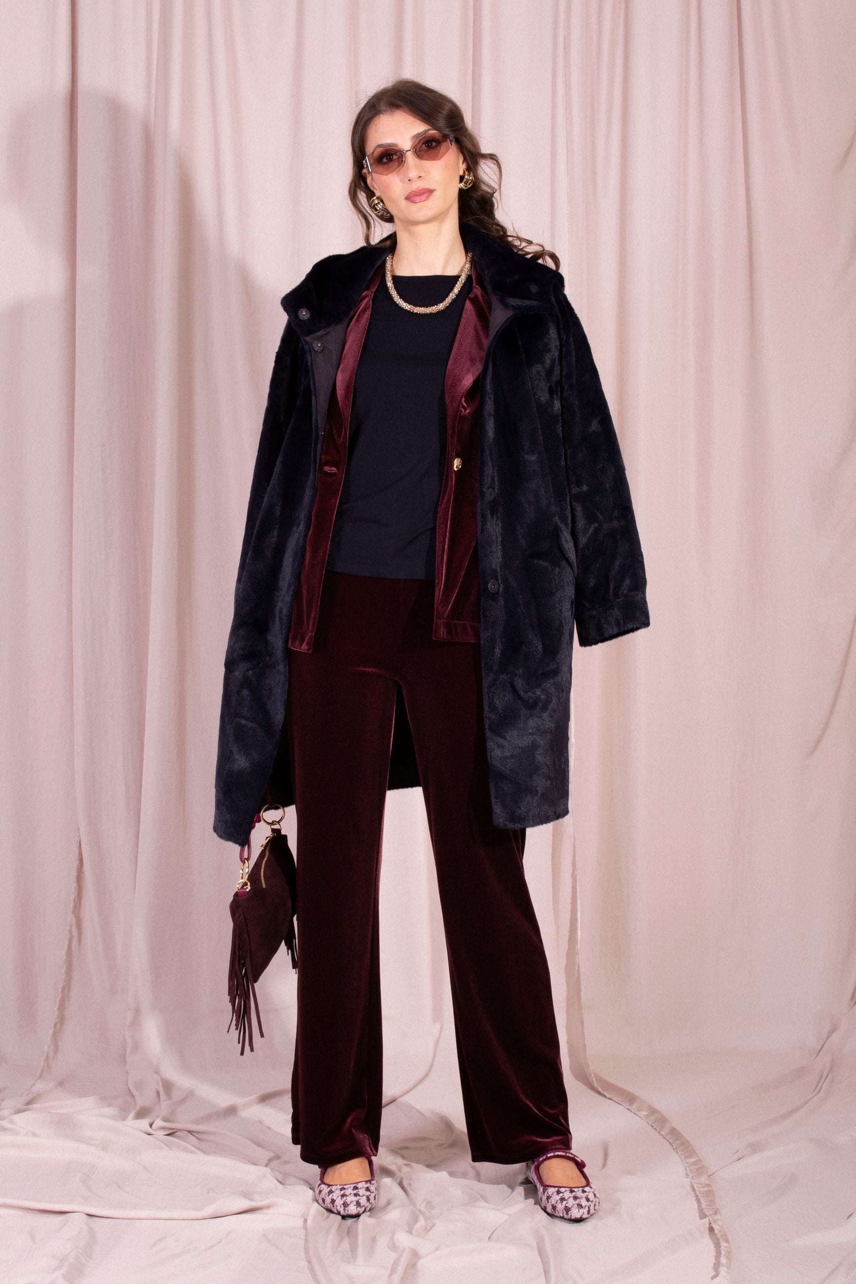 MAIDA MILA MAGLIA CON SPACCHI